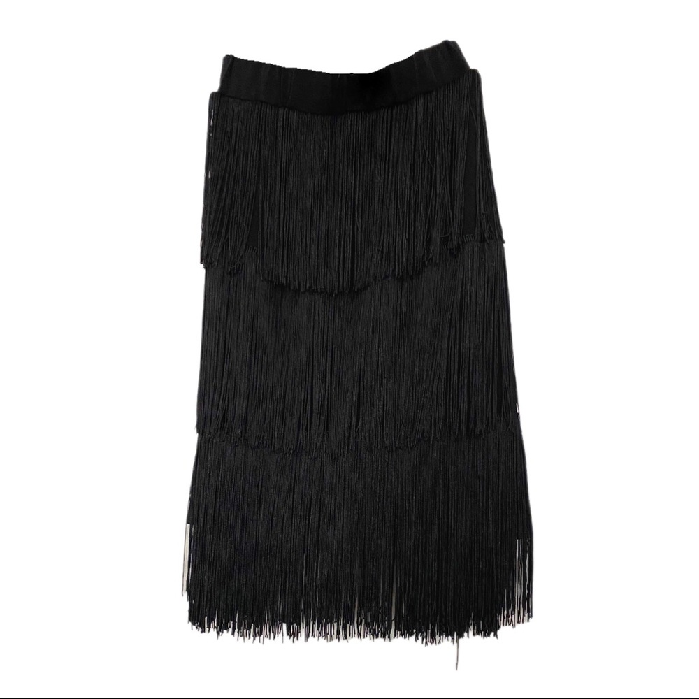 Eloquii NWT│18│Fringe Mini Skirt